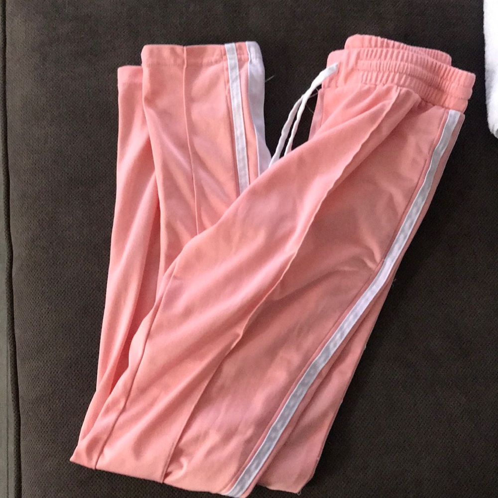 Gently used pink joggers